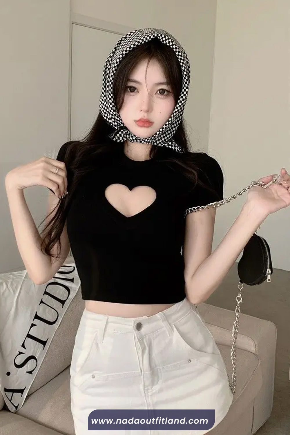 Sexy Love Cropped Hollow Out Slim Shirt