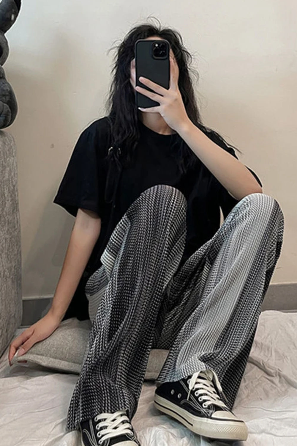 Loose Vintage Tie Dye Summer Pants