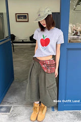 Vintage Y2k 90s Cargo Pockets Summer Pants