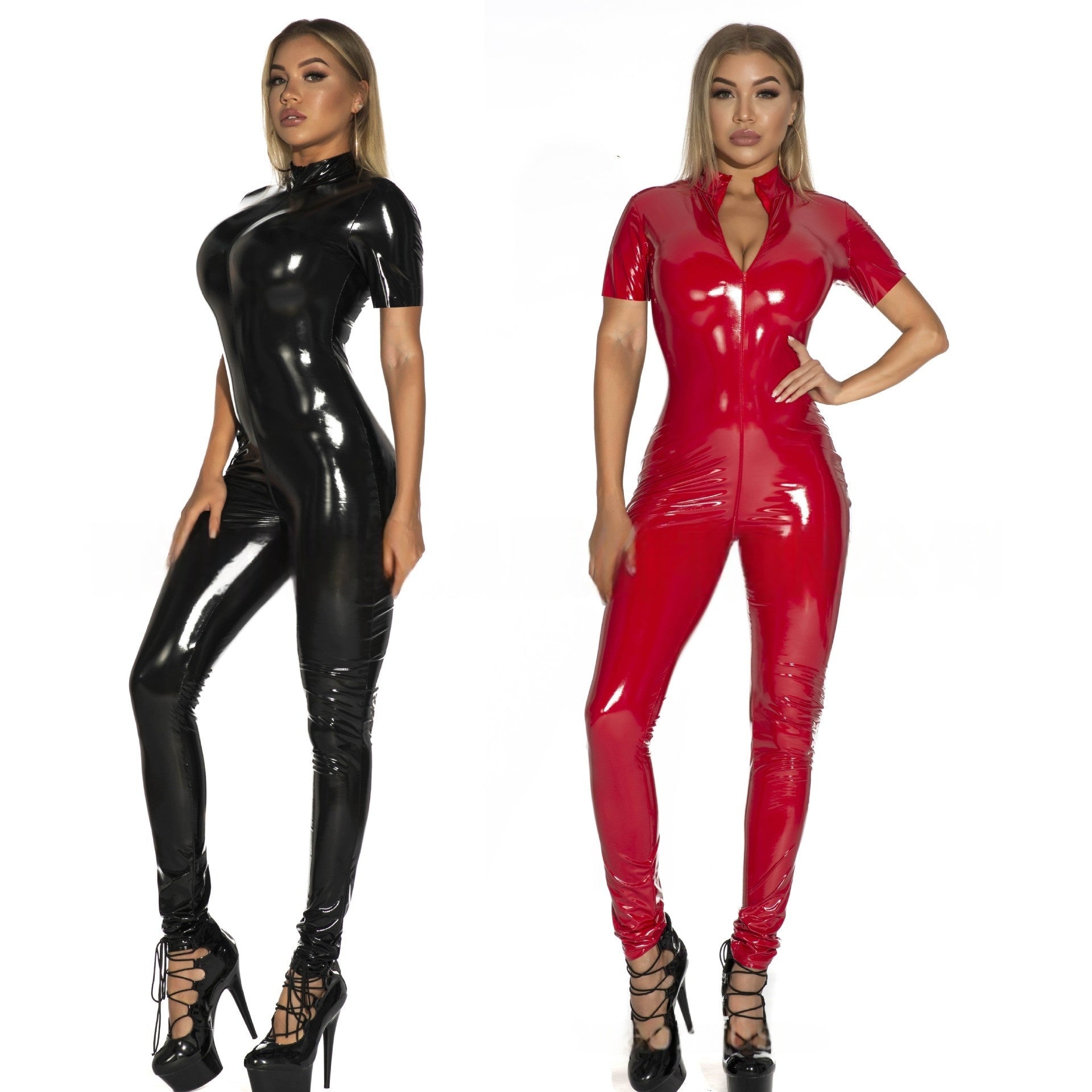 HubLai Skin Tight Bodysuit Pvc