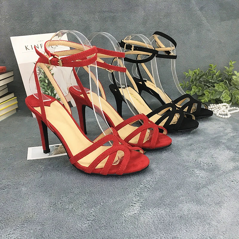 European Sexy High Heeled Sandals