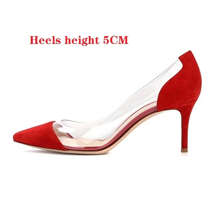 5CM High Heels Point Toes Women Party Nightclub Shoes