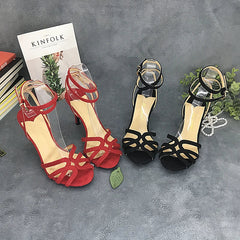European Sexy High Heeled Sandals