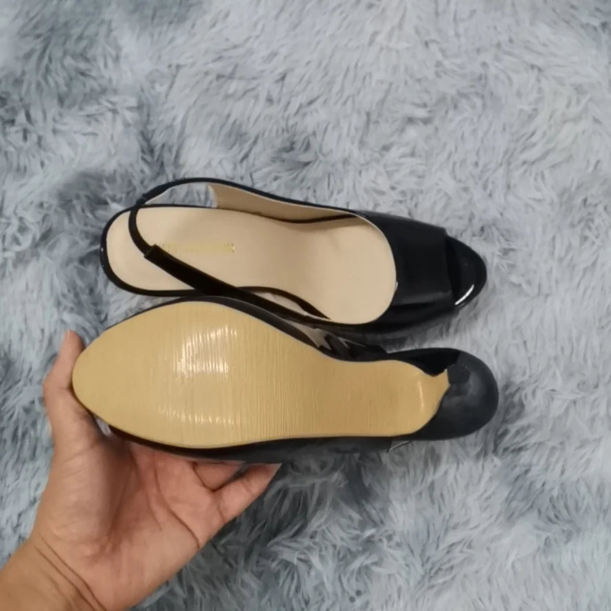 12cm Thin Heels Patent Leather Platform High Heels