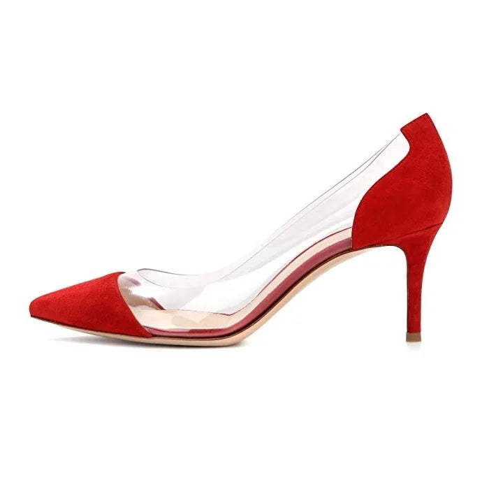 5CM High Heels Point Toes Women Party Nightclub Shoes