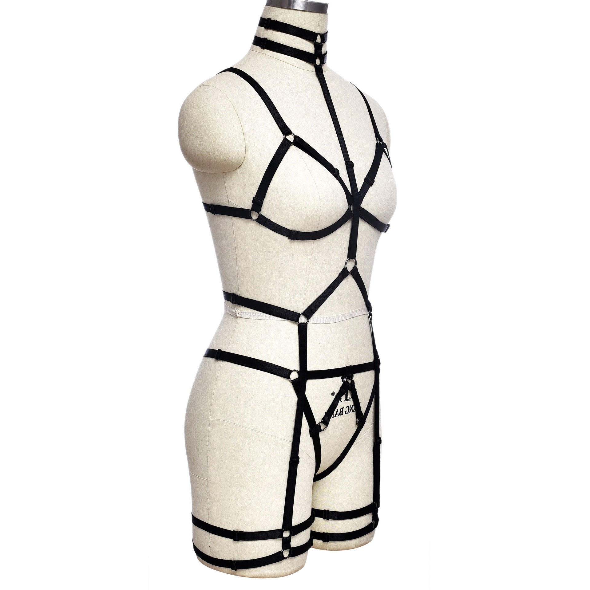 Latina Red Bodysuit Women  HubLai Lingerie Harness Intimate Teddy