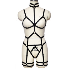 Latina Red Bodysuit Women  HubLai Lingerie Harness Intimate Teddy