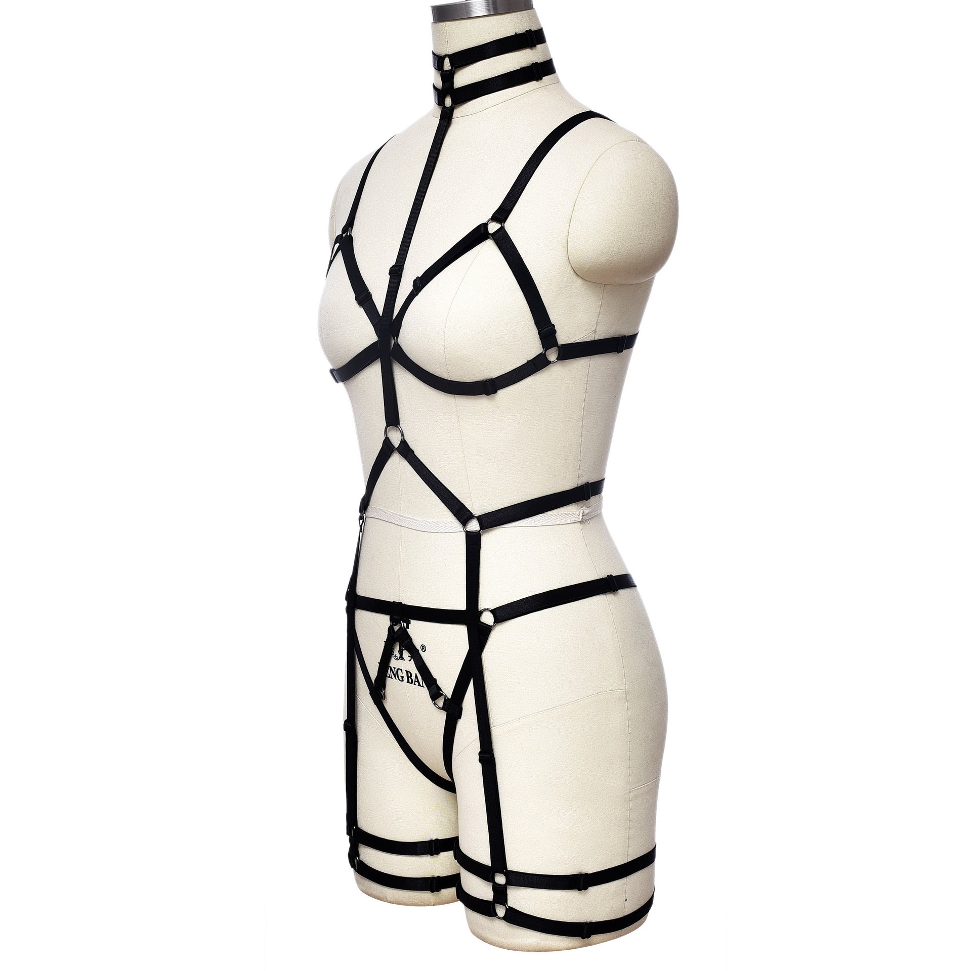 Latina Red Bodysuit Women  HubLai Lingerie Harness Intimate Teddy
