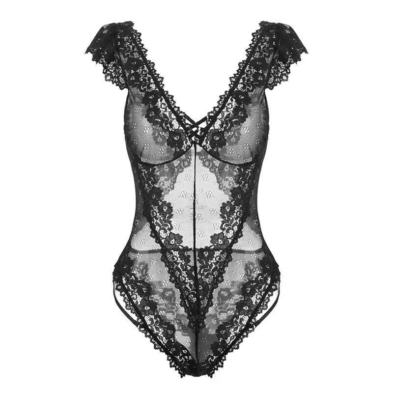 Mature Hot Lingerie Bodysuit Teddy