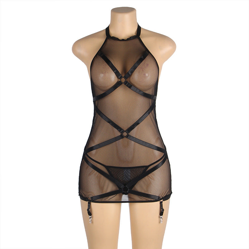 Naughty Sheer Bodysuit Nude sexy lingerie mature Hot Teddy