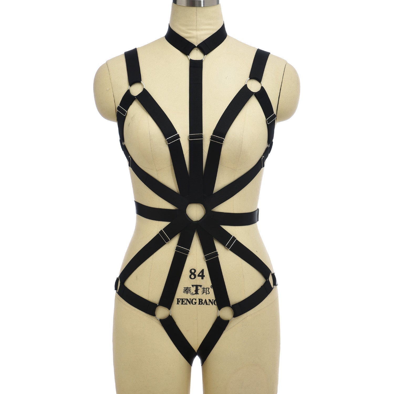 Women  Womens Black Bodysuit Intimate HubLai Lingerie Harness Latina Teddy
