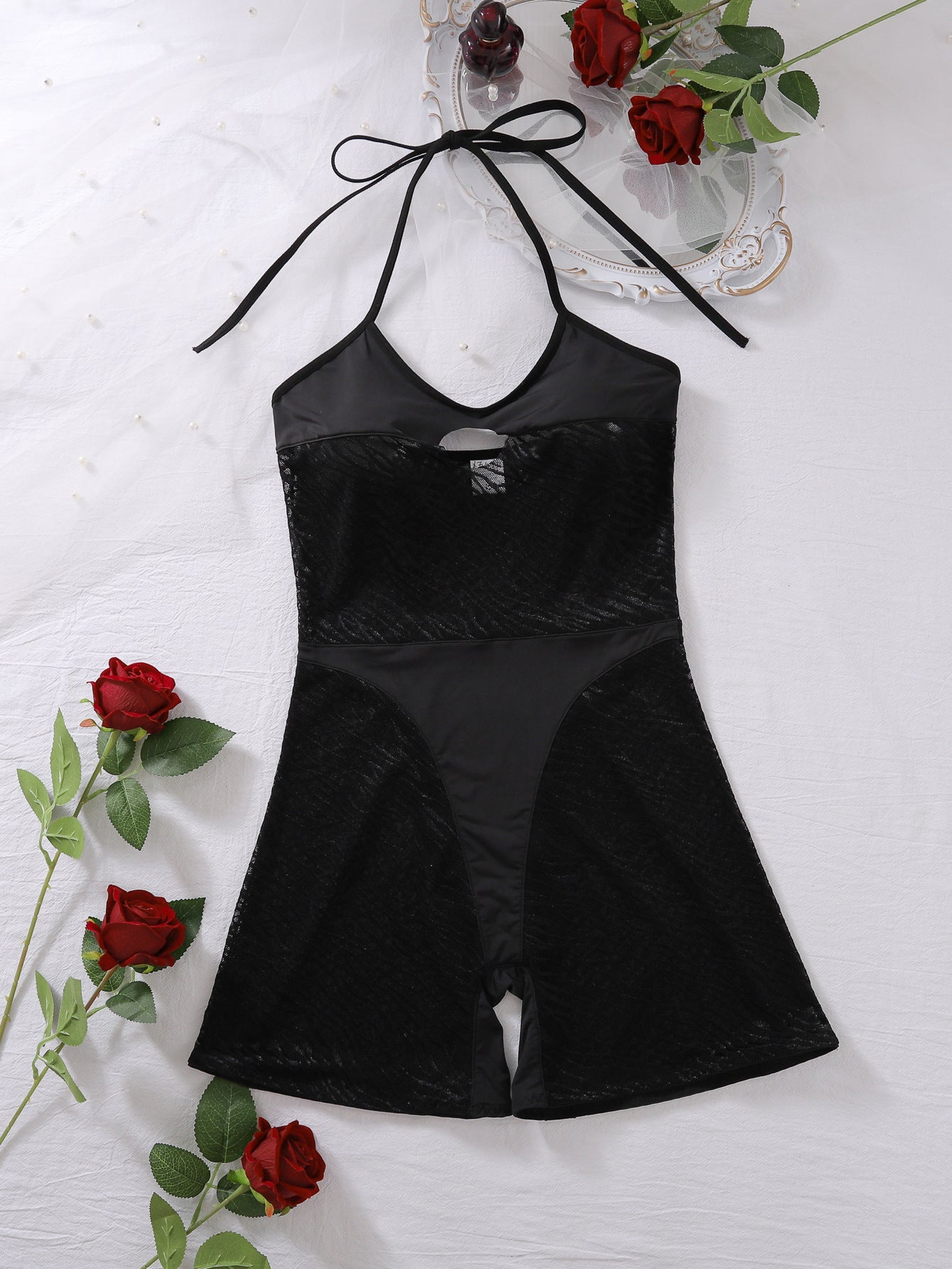 Sheer Bodysuit Outfit Uncensored