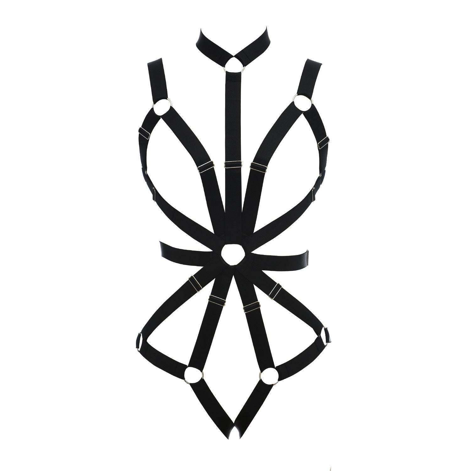 Women  Womens Black Bodysuit Intimate HubLai Lingerie Harness Latina Teddy