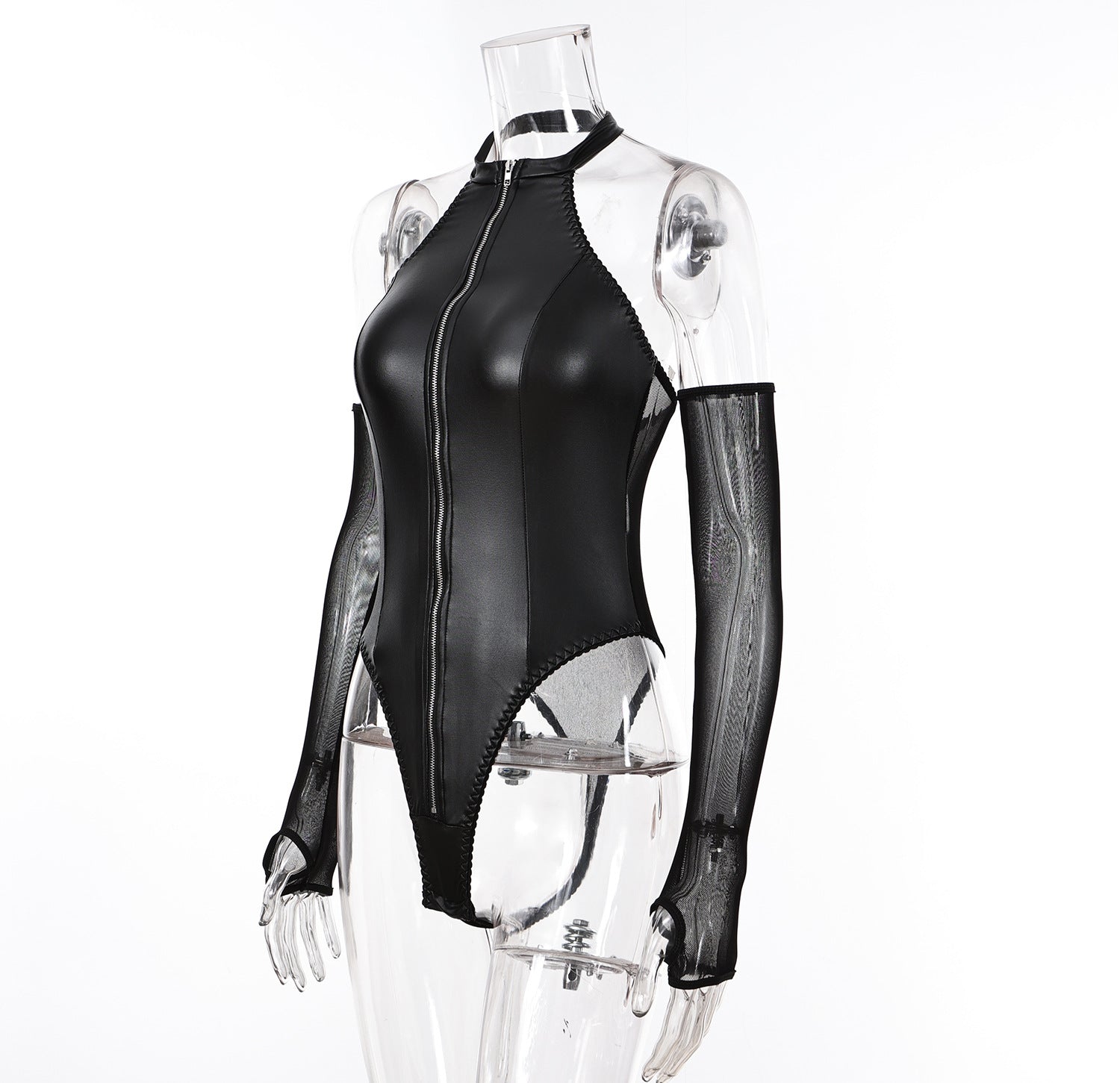 Leather Unitard