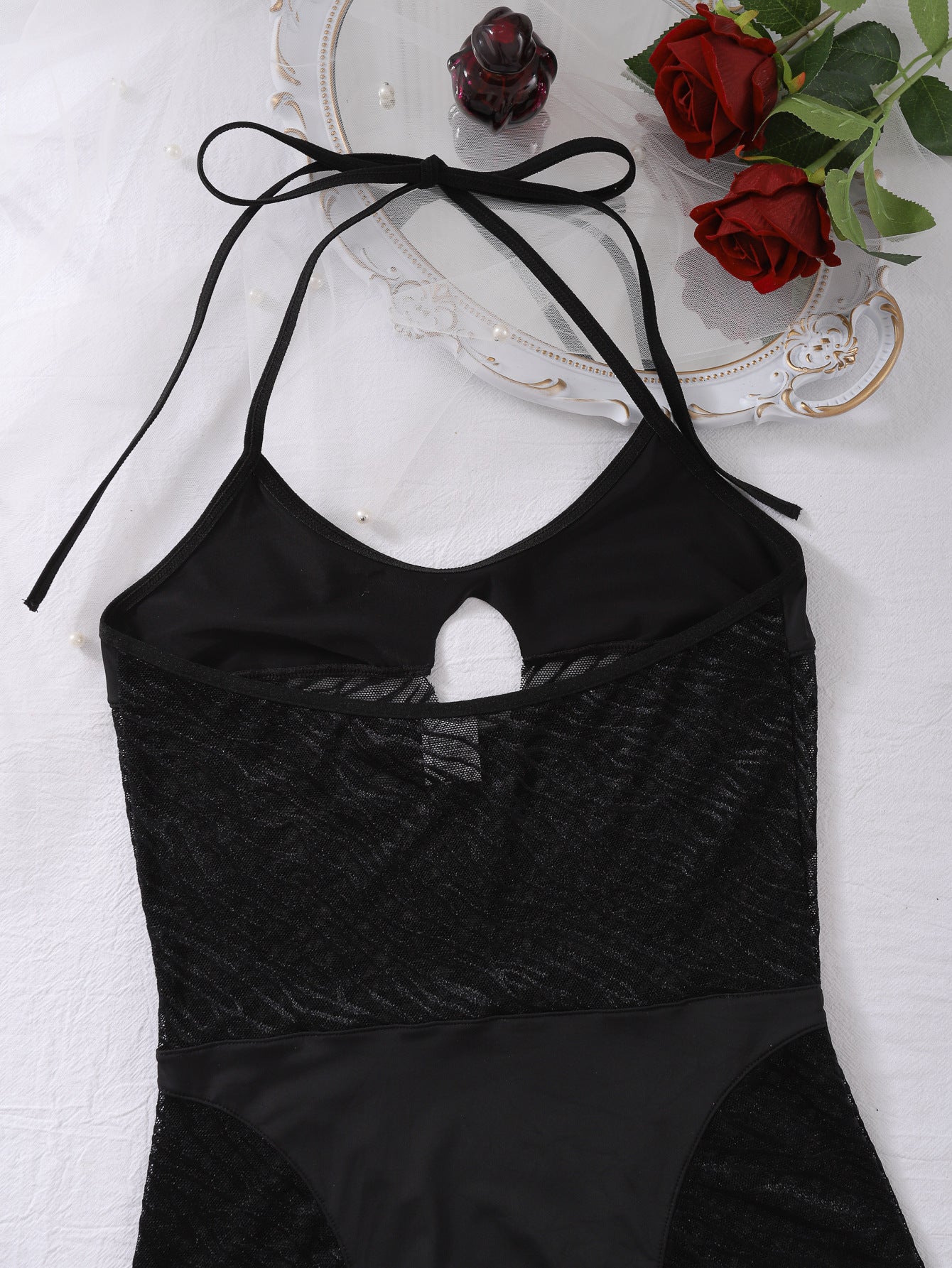 Sheer Bodysuit Outfit Uncensored