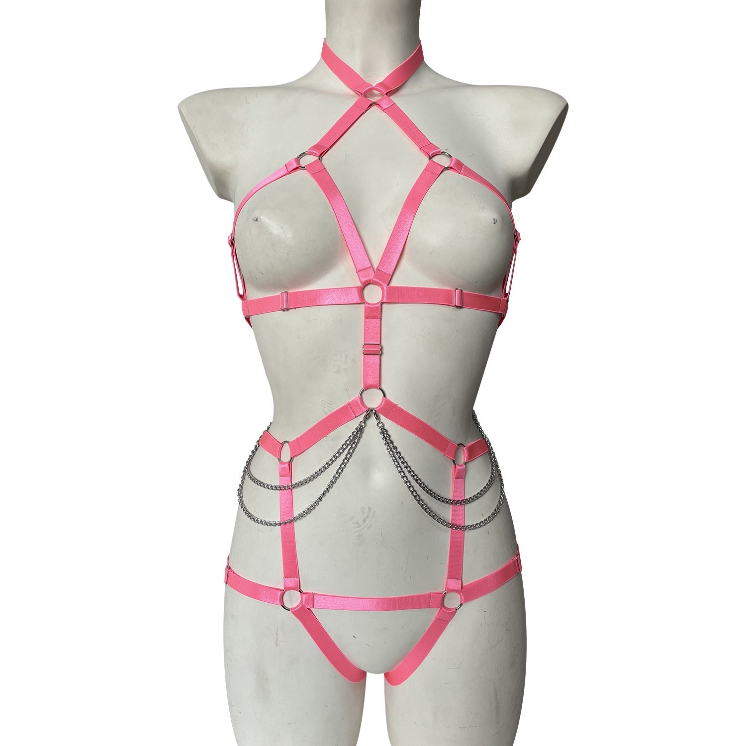 Strap Body Harness Lingerie Bodysuit