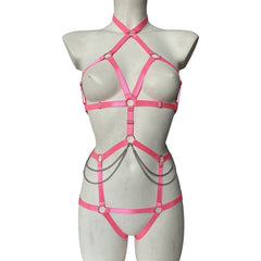 Strap Body Harness Lingerie Bodysuit