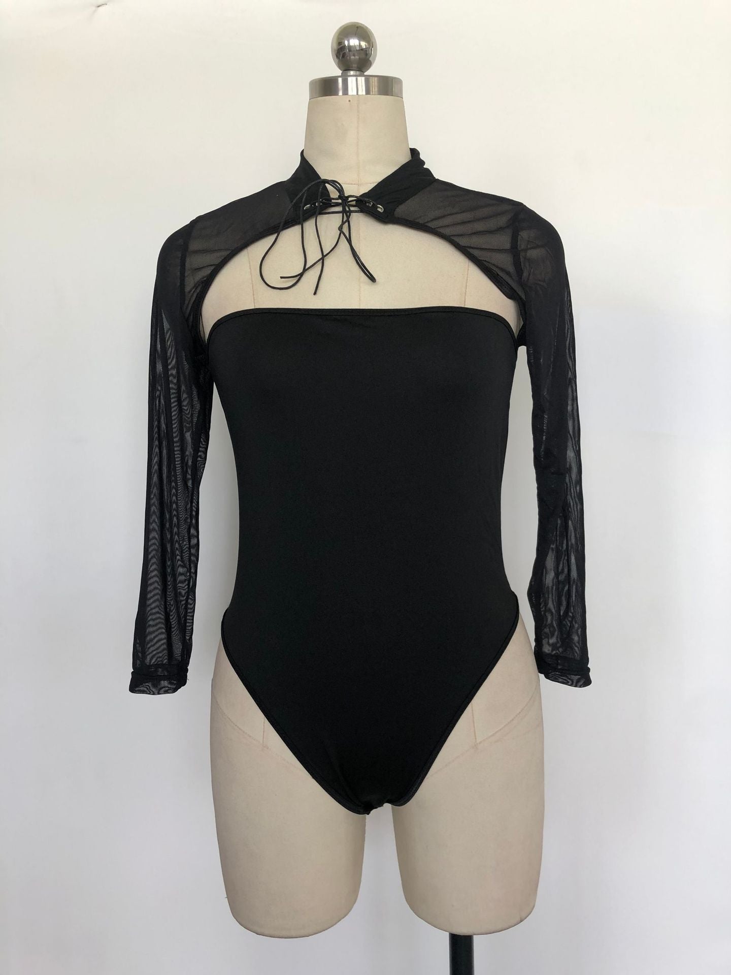 Slutty Leather Bodysuits Intimate HubLai Harness Lingerie Submissive Teddy Fetish