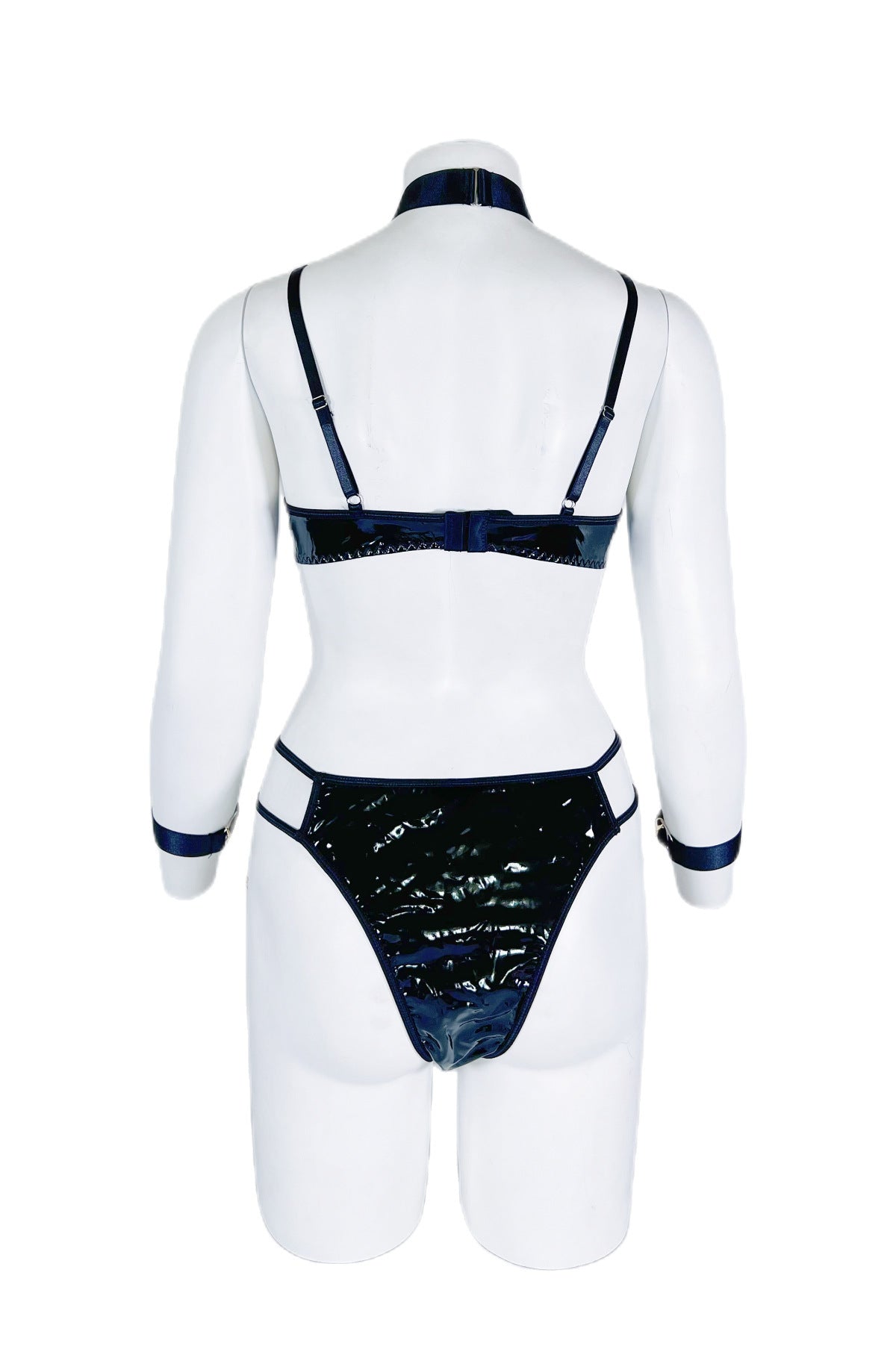 Submissive Leather Bodysuits Sexy Lingerie HubLai Hot Teddy Fetish