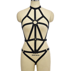 Sexy Red Bodysuit Extreme Sexy Harness Lingerie Red Teddy
