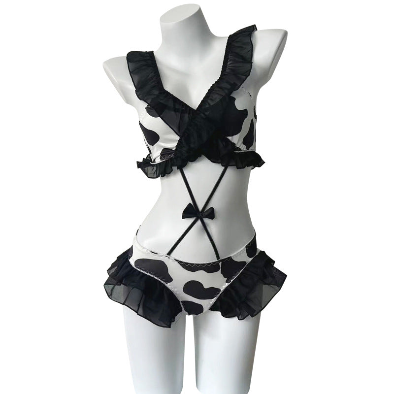 Cow Print Bodysuit