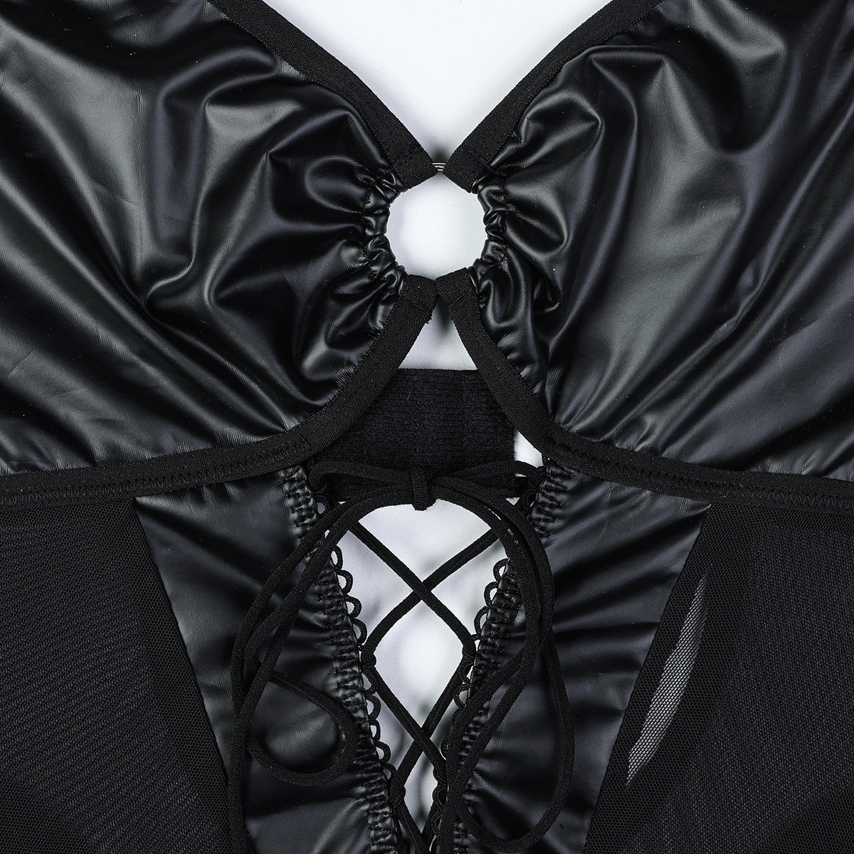 Leather Black HubLai Lingerie