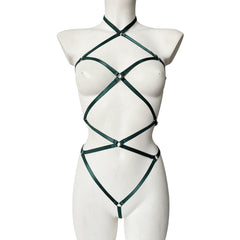 Body Harness Lingerie Uncensored Bodysuit
