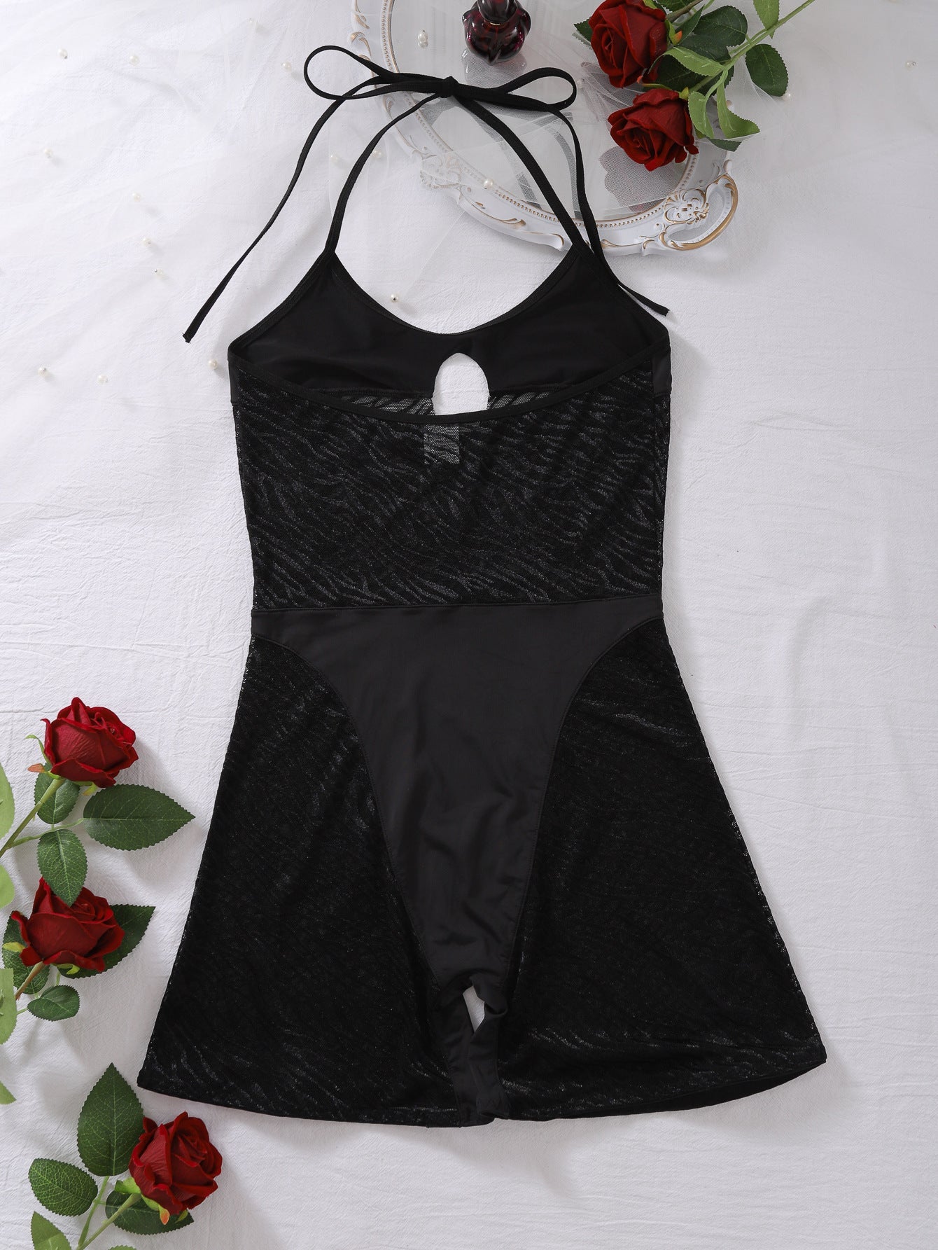 Sheer Bodysuit Outfit Uncensored