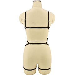 Red White Bodysuit White HubLai Lingerie Harness Sex Teddy