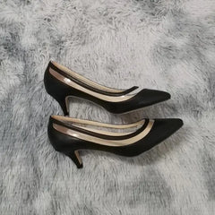 5cm Low Heel Pointed Toe Slip-on High Heels