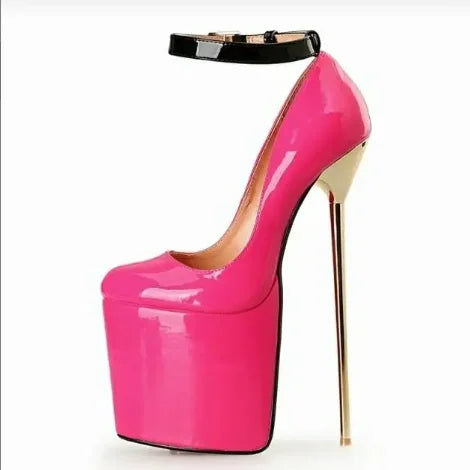 22cm Thin Stiletto Metal High Heels