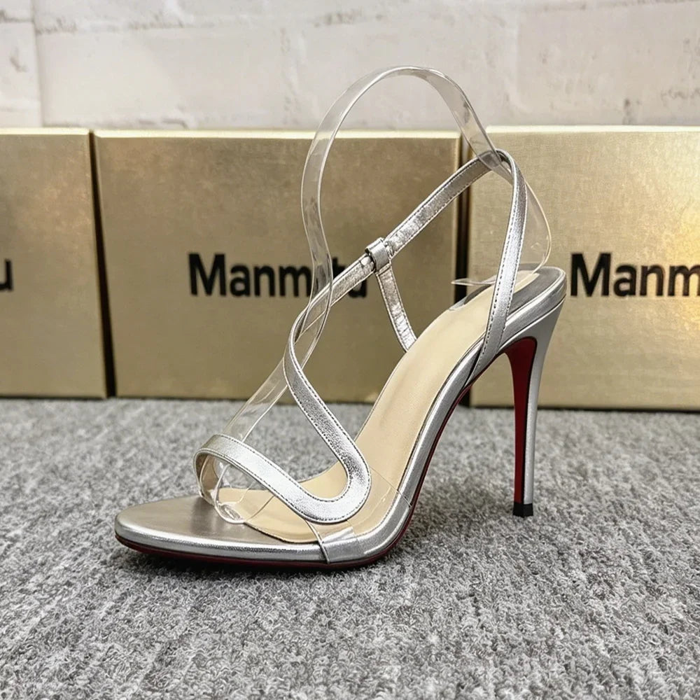 Design 10cm Women Open Toe High Heeled Sandals