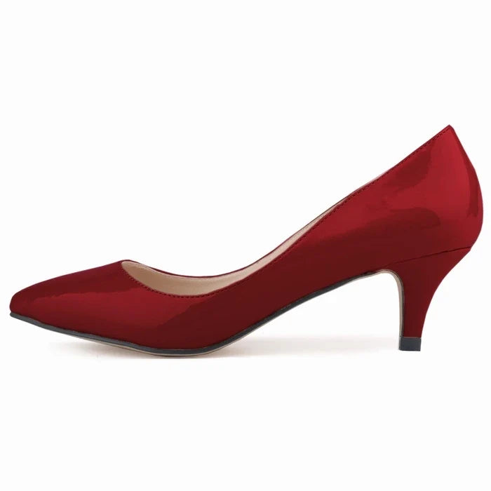 Classic Sexy Pointed Toes 5cm Low Med Kitten High Heels