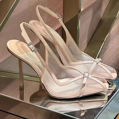 French mesh shoes
