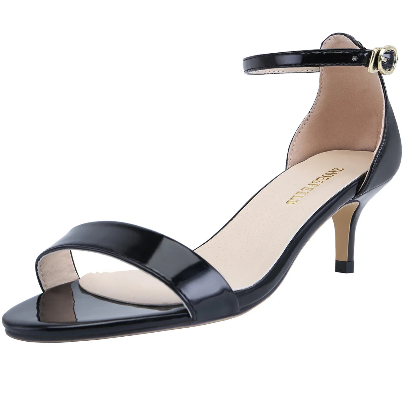 5cm Low Heels Open Toe Stilettos High Heels