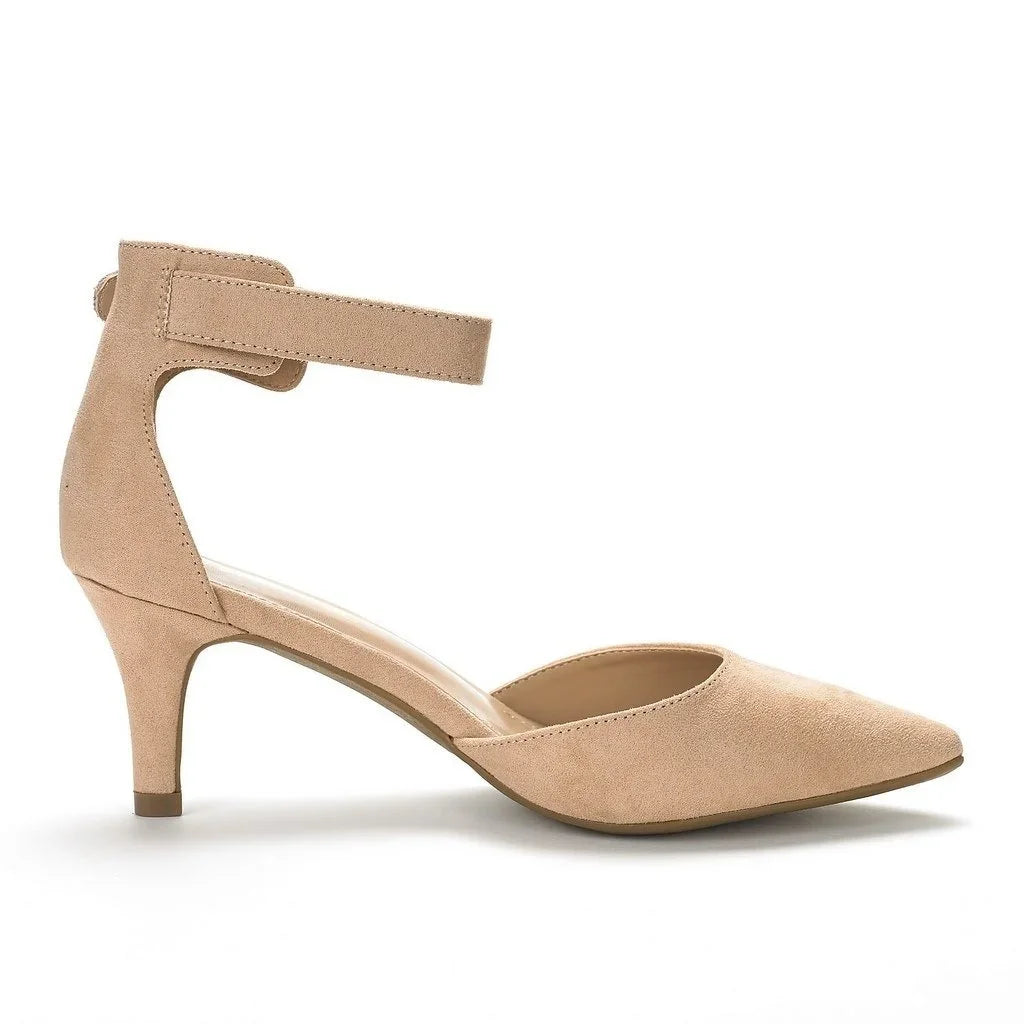 5cm Thick Heel Pumps Wedding Party Shoe