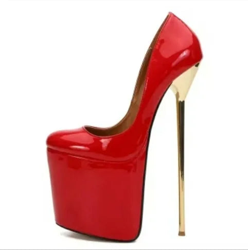 22cm Thin Stiletto Metal High Heels