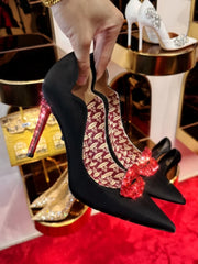 Black high heels
