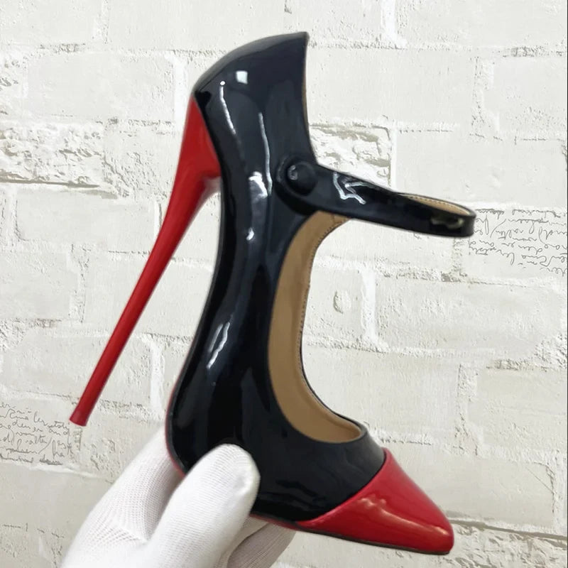 12/16cm Mixed Colors Women Pumps