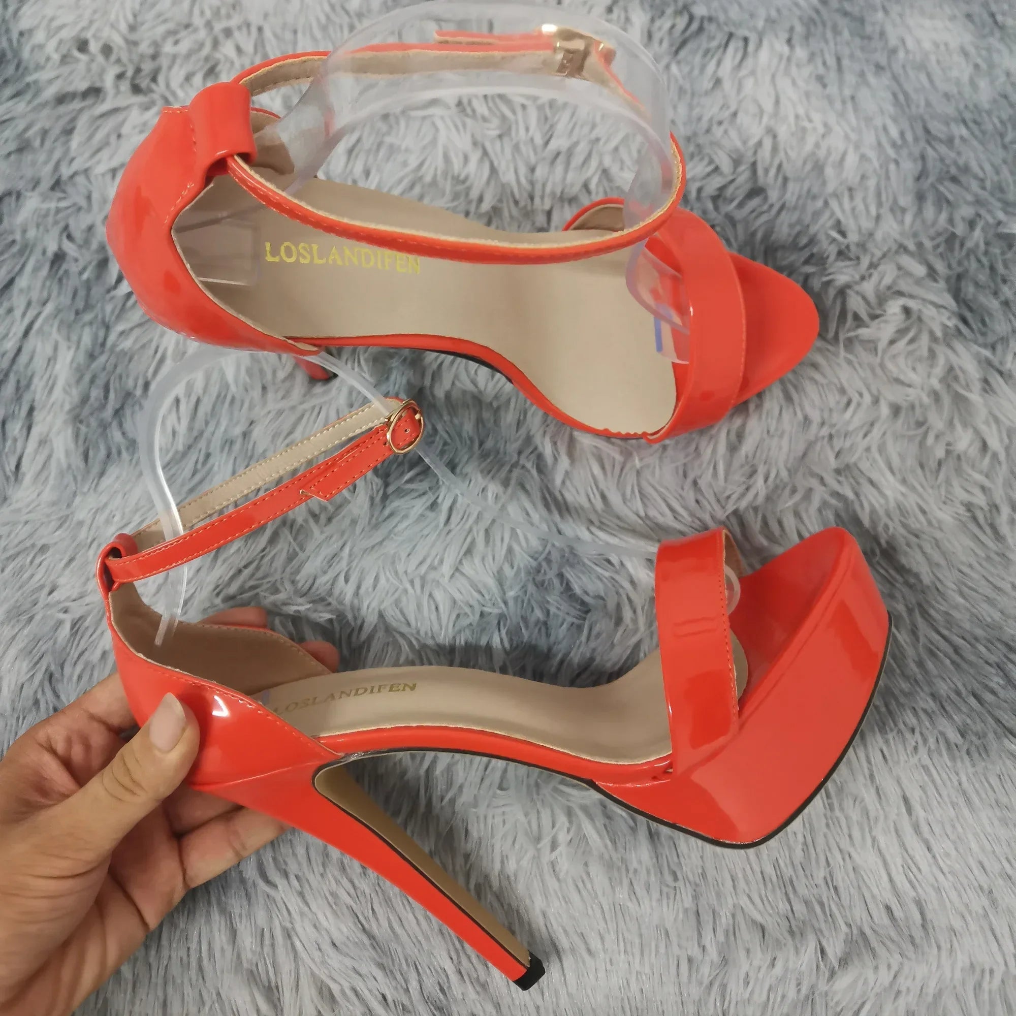 14cm Supper High Heels Peep Toes Platform Stilettos Party Wedding Shoes