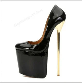 22cm Thin Stiletto Metal High Heels