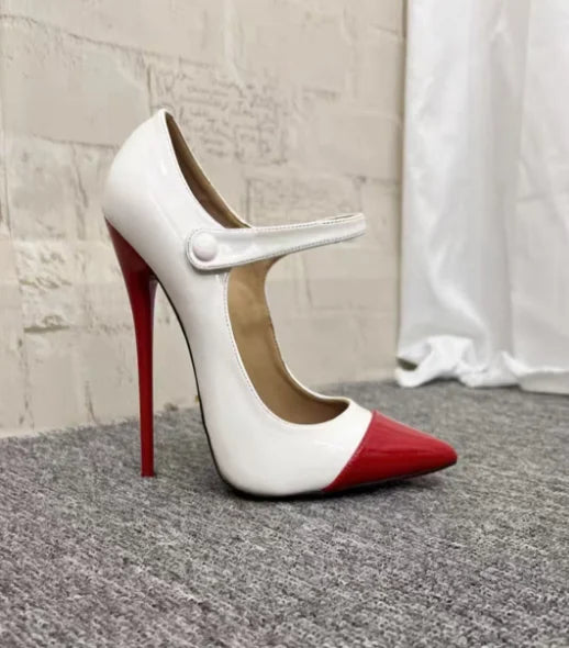 12/16cm Mixed Colors Women Pumps