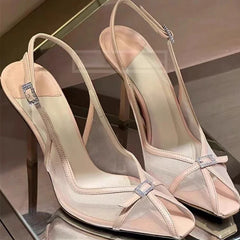 French mesh shoes