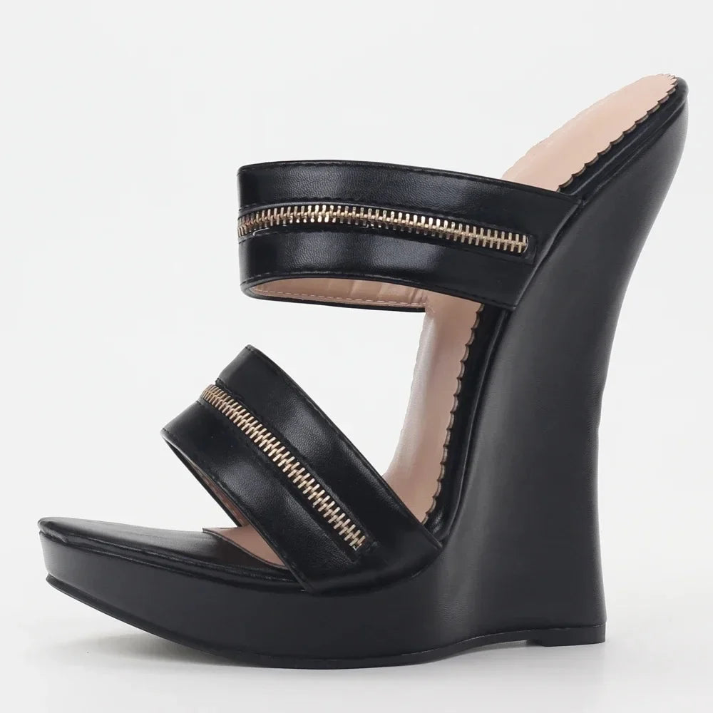 18CM High Heels Wedges Sandals