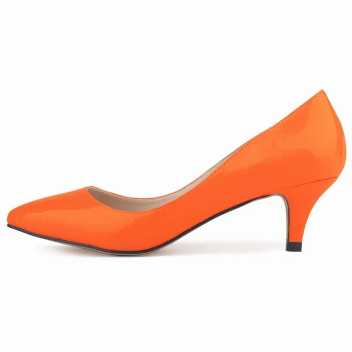 Classic Sexy Pointed Toes 5cm Low Med Kitten High Heels