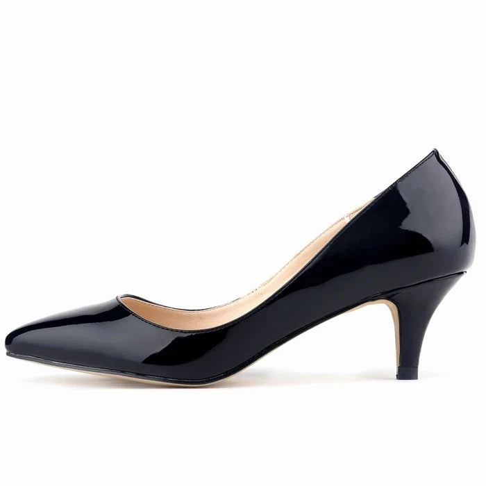 Classic Sexy Pointed Toes 5cm Low Med Kitten High Heels