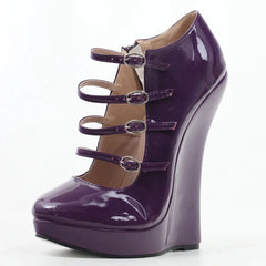18cm Wedges High Heels Platform Pumps