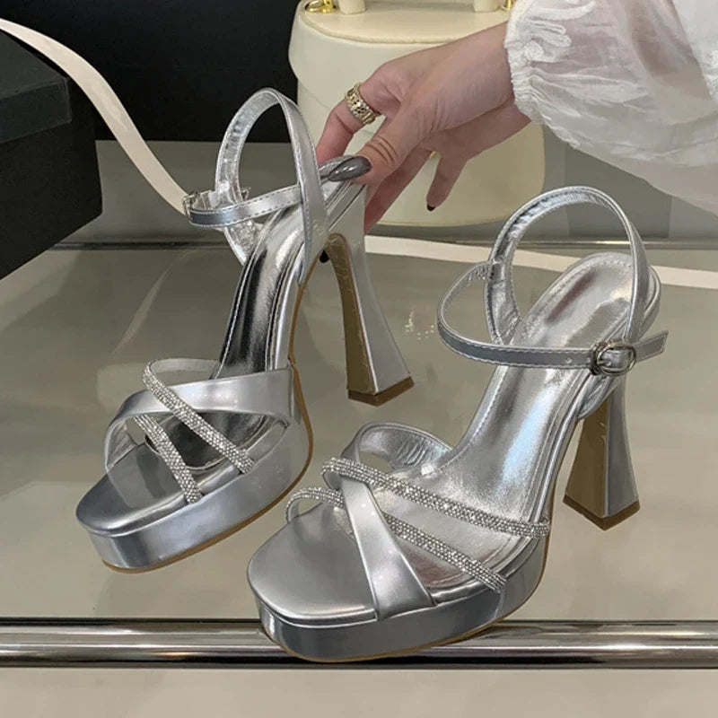 Runway Super High Heels Platform Sandals