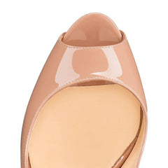 14CM Platform Super High Heels For Woman Sexy Open Toe Sandals