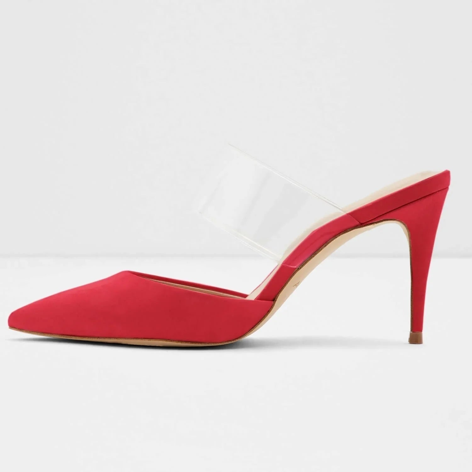 9cm Pointed Toe Thin High Heels Party Girl Black Nude Solid Color Wedding Shoes